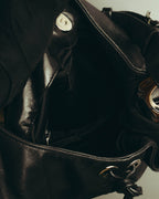 "Sergio Rossi" 00's-10's Soft leather hobo shoulder bag