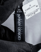 "GIORGIO ARMANI" Belt included bow tie dress shirt