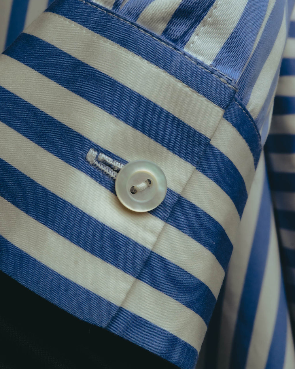 “JIL SANDER” 2018-2023 oversized striped cotton shirt dress