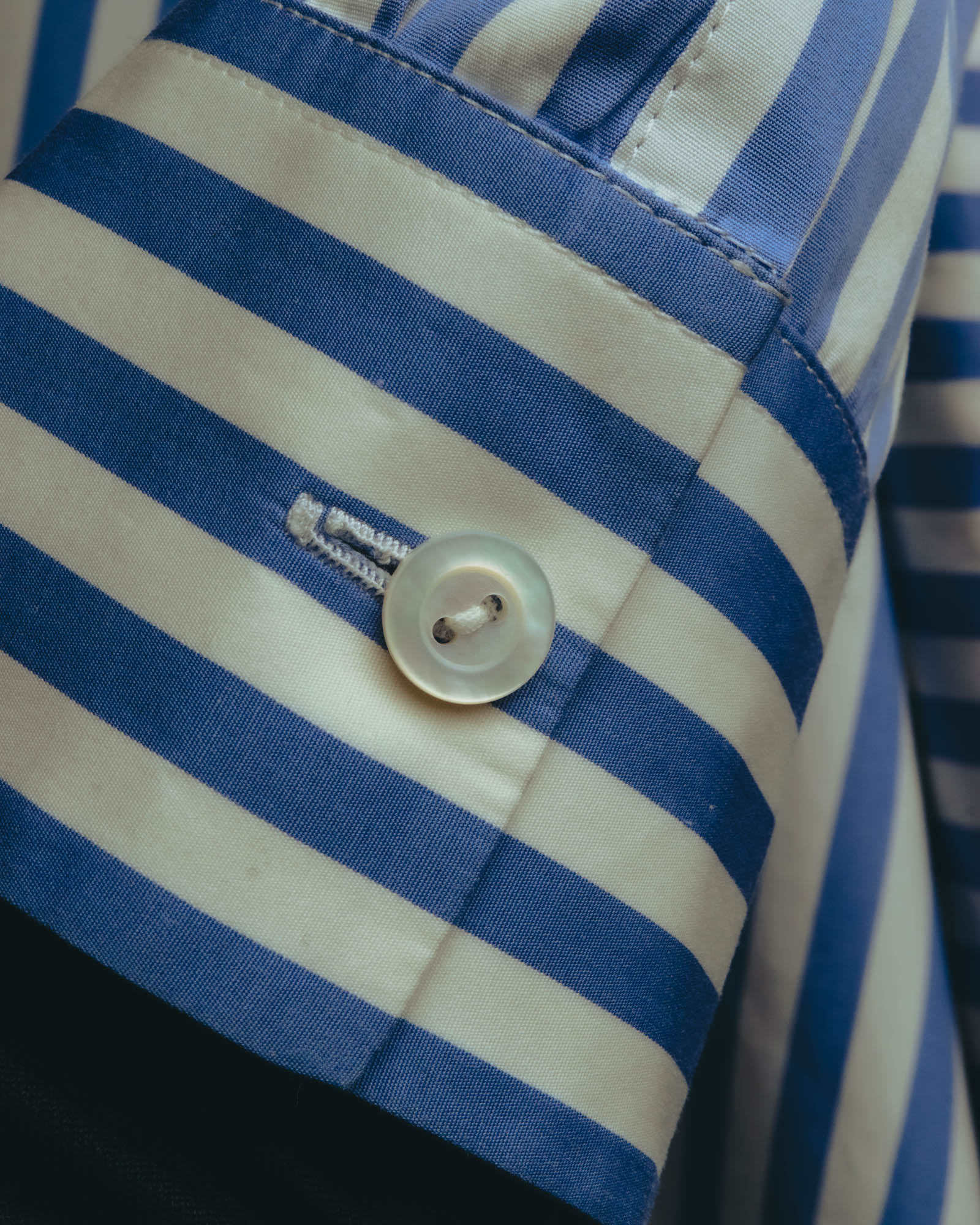 “JIL SANDER” 2018-2023 oversized striped cotton shirt dress