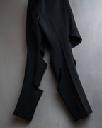 "COMME des GARCONS HOMME PLUS" 19SS Cut-off design slacks