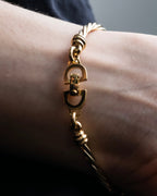 "DIOR" Twisted antique design bracelet