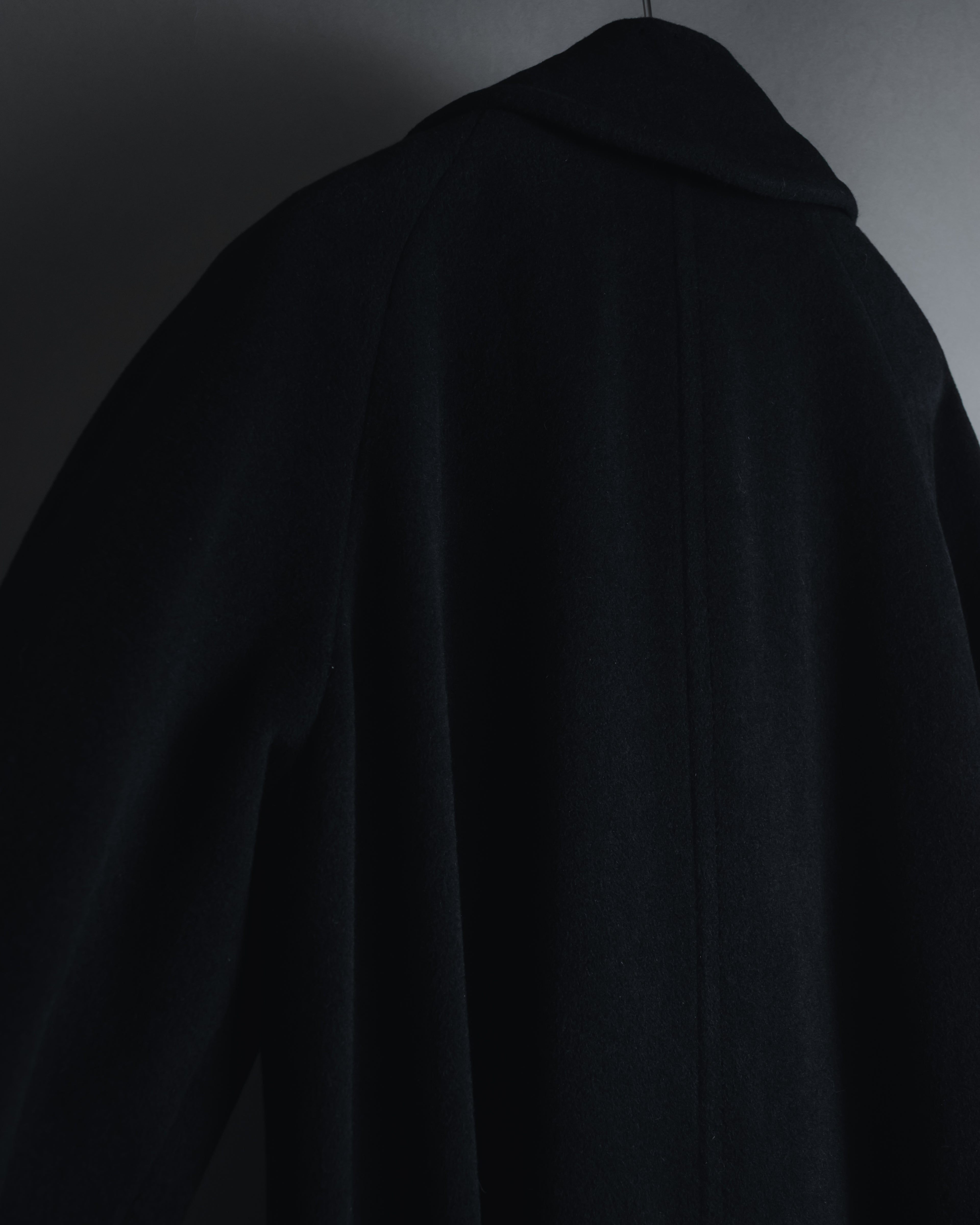 “SOPRANI DONNA” Tailored double-breasted long coat