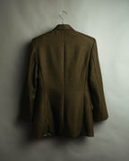 "MISSONI DONNA" 90's Textured knit tailored jacket