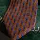 "GUCCI" Horsebit & GG pattern silk neck tie