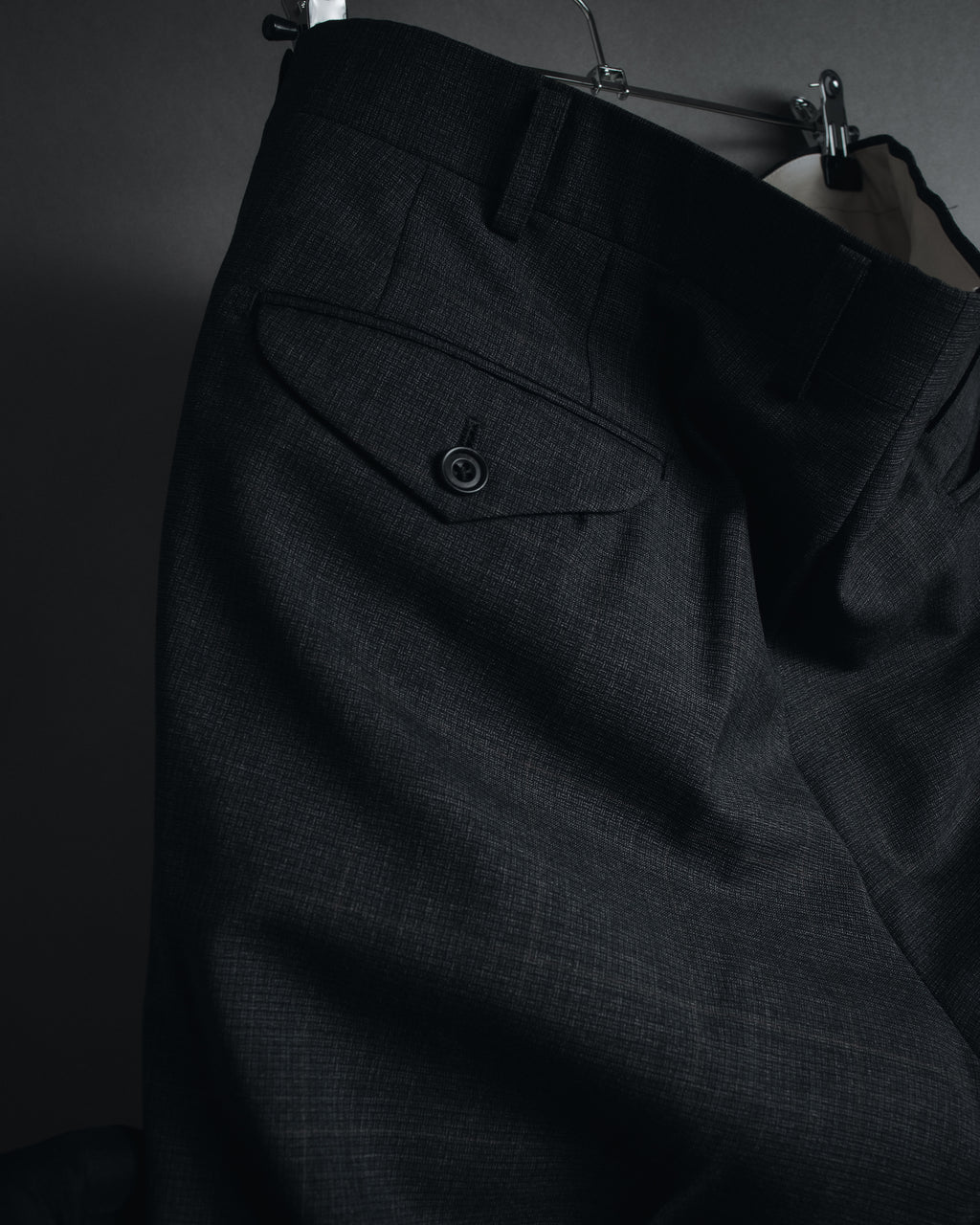 "Burberrys" 90’s double-breasted peak lapel suit set-up