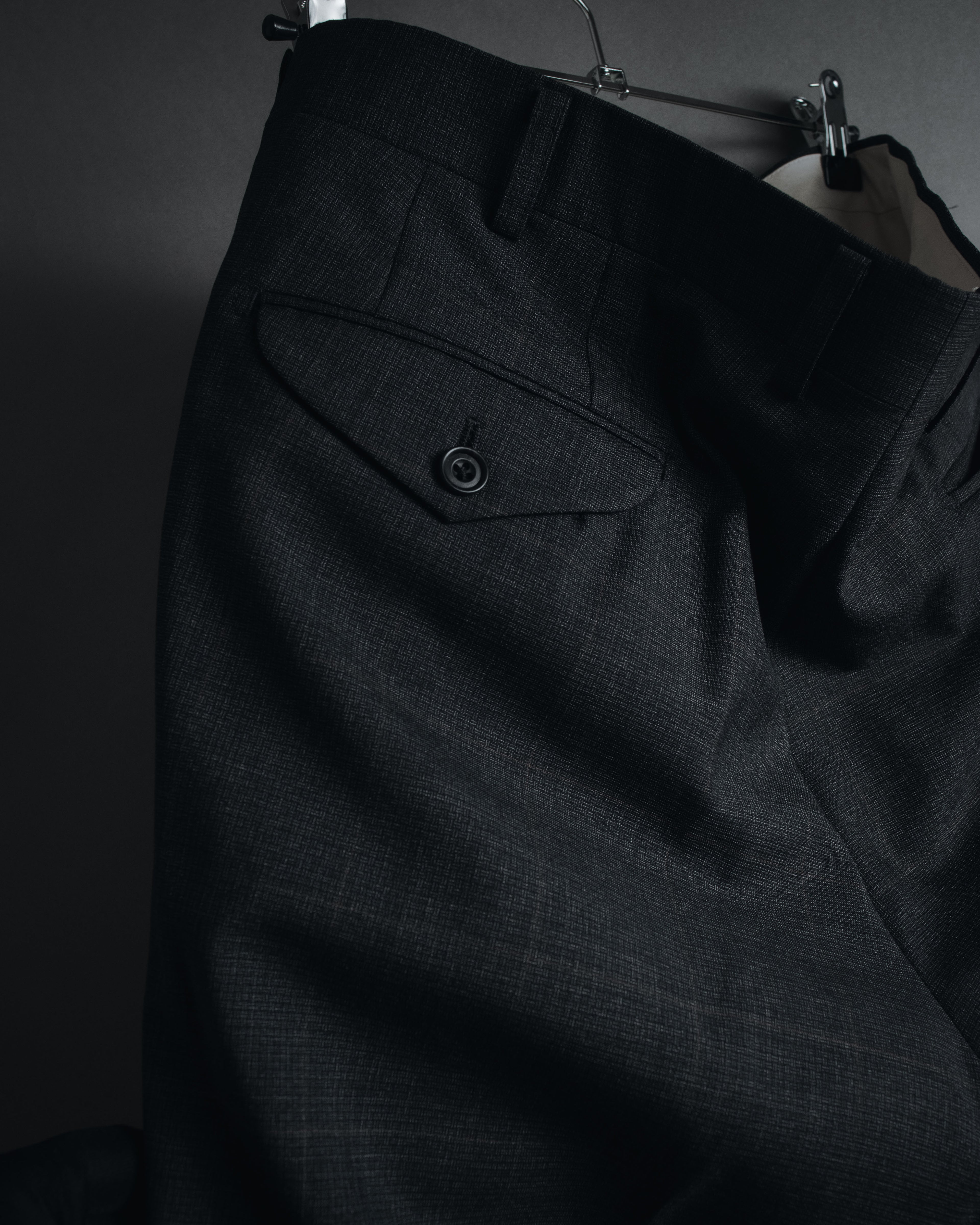 "Burberrys" 90’s double-breasted peak lapel suit set-up