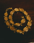 -SPECIAL- “Christian Dior” 70’s-80’s Faux pearl crystal statement necklace