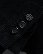 "dunhill" Classically tailored corduroy jacket