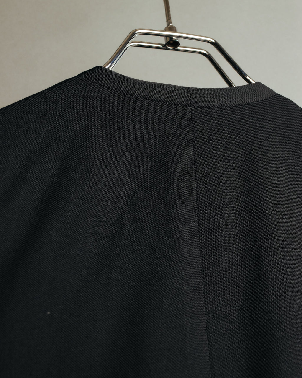 -SPECIAL- “Y’s” 90’s long tailored leather-trimmed vest