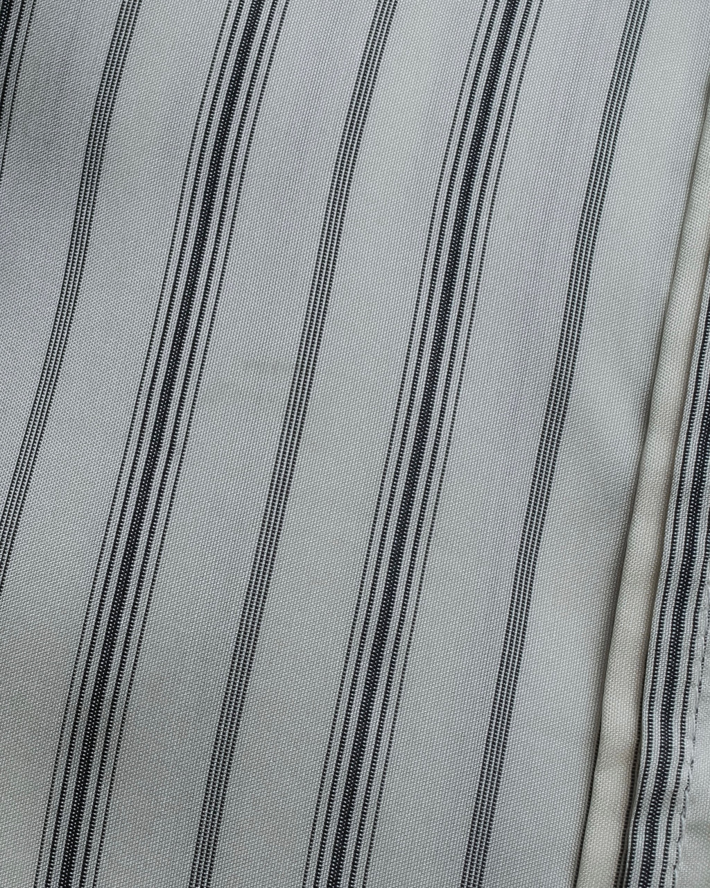 "MAISON MARGIELA" 16SS bowtie design striped long shirt
