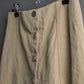 "BOTTEGA VENETA" Mid length 4 button flared skirt