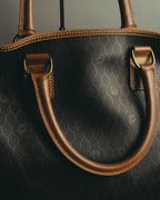 "Christian Dior" 70's-80's Honeycomb travel bag