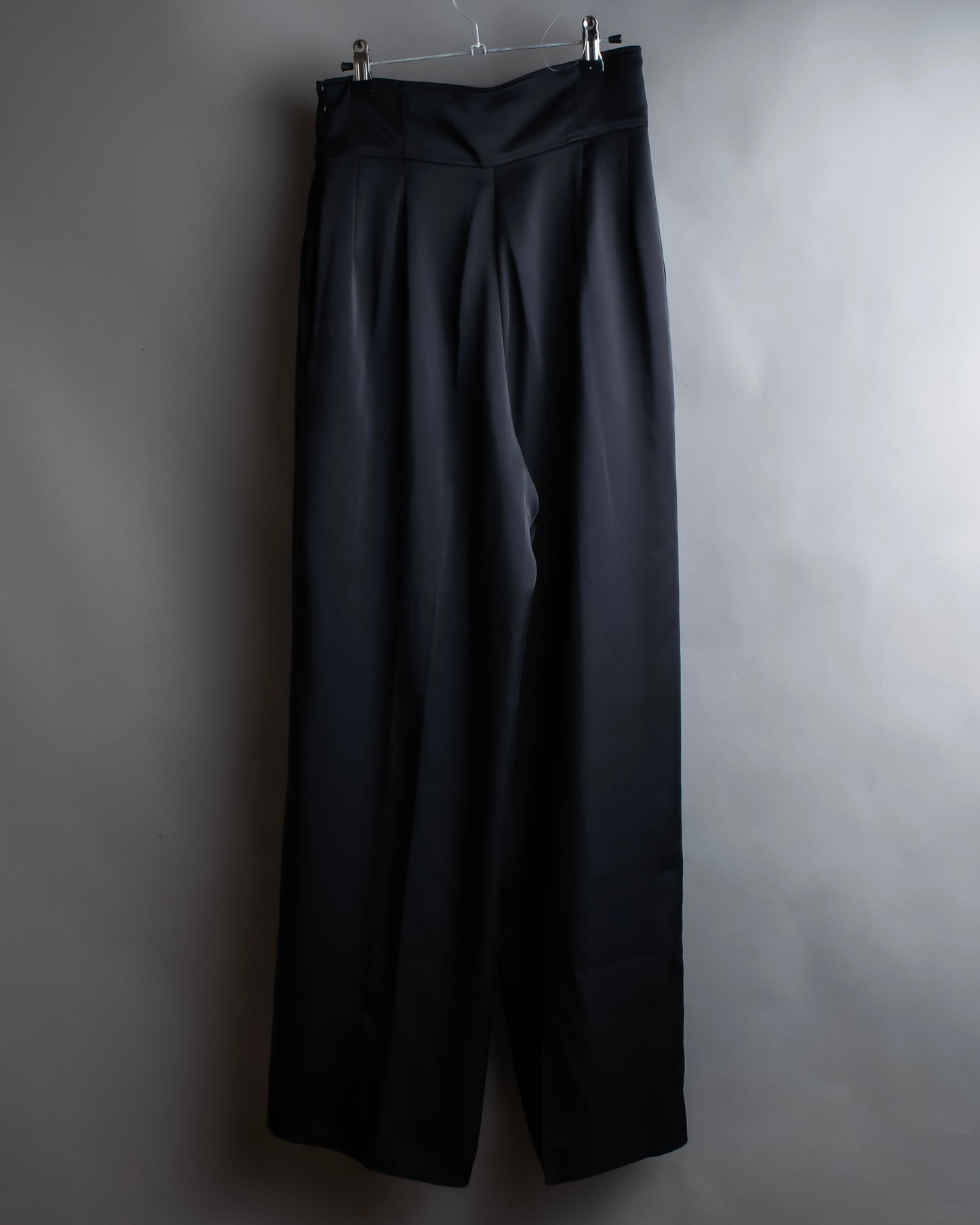 "ADEAM" High waist design super flare silhouette slacks