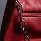 "MAISON MARGIELA 2001SS" Horizontal design silver chain handle leather bag