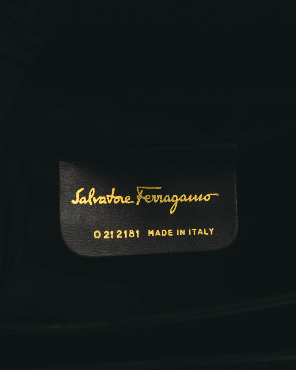 "Salvatore Ferragamo" 80's-90's Structured leather top handle bag