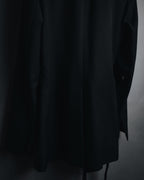 –SPECIAL– "LOEWE"2010’s-20’s wrap-front shawl collar tuxedo jacket