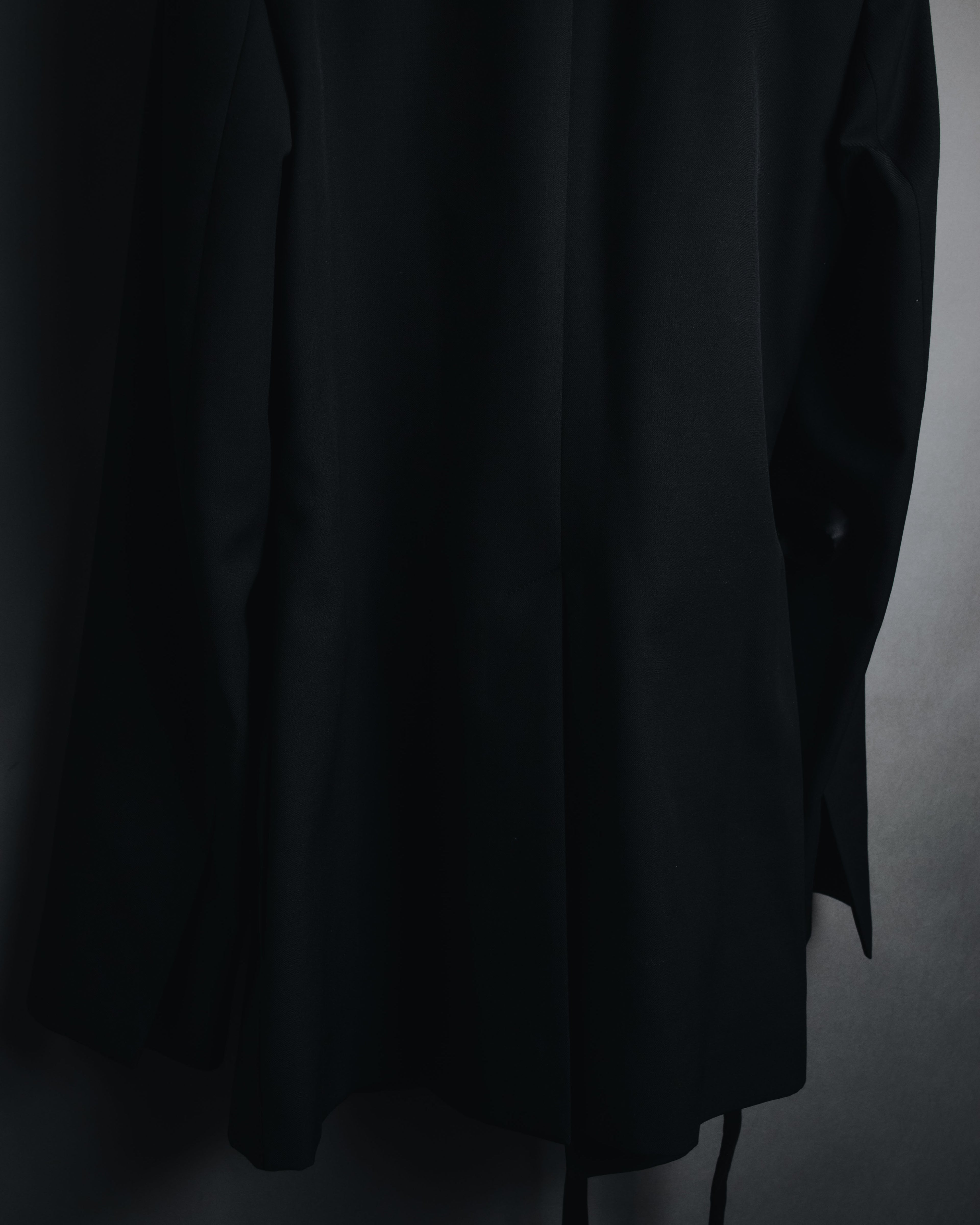 –SPECIAL– "LOEWE"2010’s-20’s wrap-front shawl collar tuxedo jacket