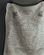 "Hermès" 80's-90's Airy silk chiffon scarf