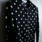 “Comme des Garçons Comme des Garçons“ Dot patterned wool knit cardigan