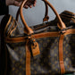 "LOUIS VUITTON" Monogram pattern pet carrier Boston bag