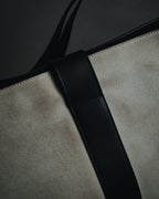 "GUCCI" 90’s-00’s suede piston-closure shoulder bag