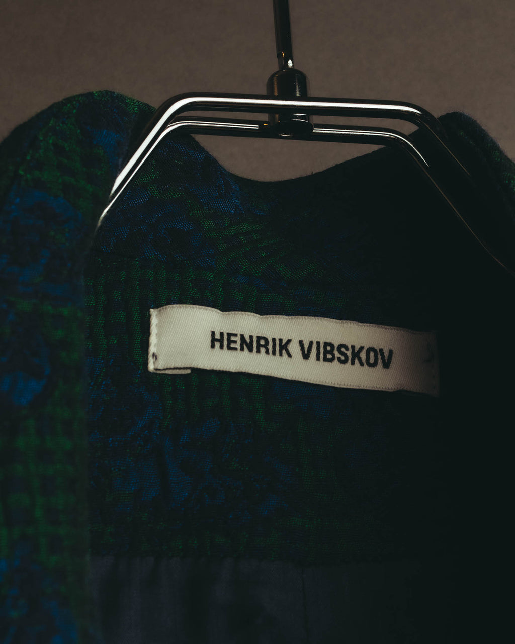 "HENRIK VIBSKOV" 2020's Textured jacquard long coat