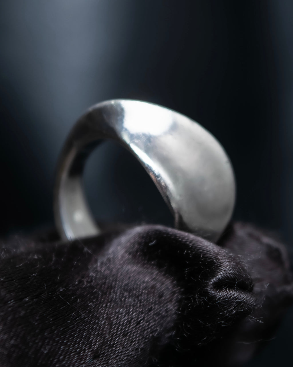 “Georg Jensen” Twisted shape silver ring