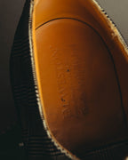 "J.M. WESTON" 2010's Prince of wales checked derby shoes