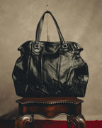 "GUCCI" 00's-10's Slouchy oversized leather tote bag