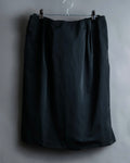 “JIL SANDER” Silk blended tight silhouette skirt