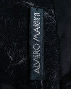 "Alviero Martini" Brushed marble pattern flared skirt