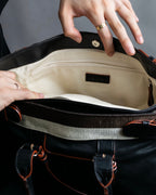 "LOEWE"　Belt design logo engraved tote bag