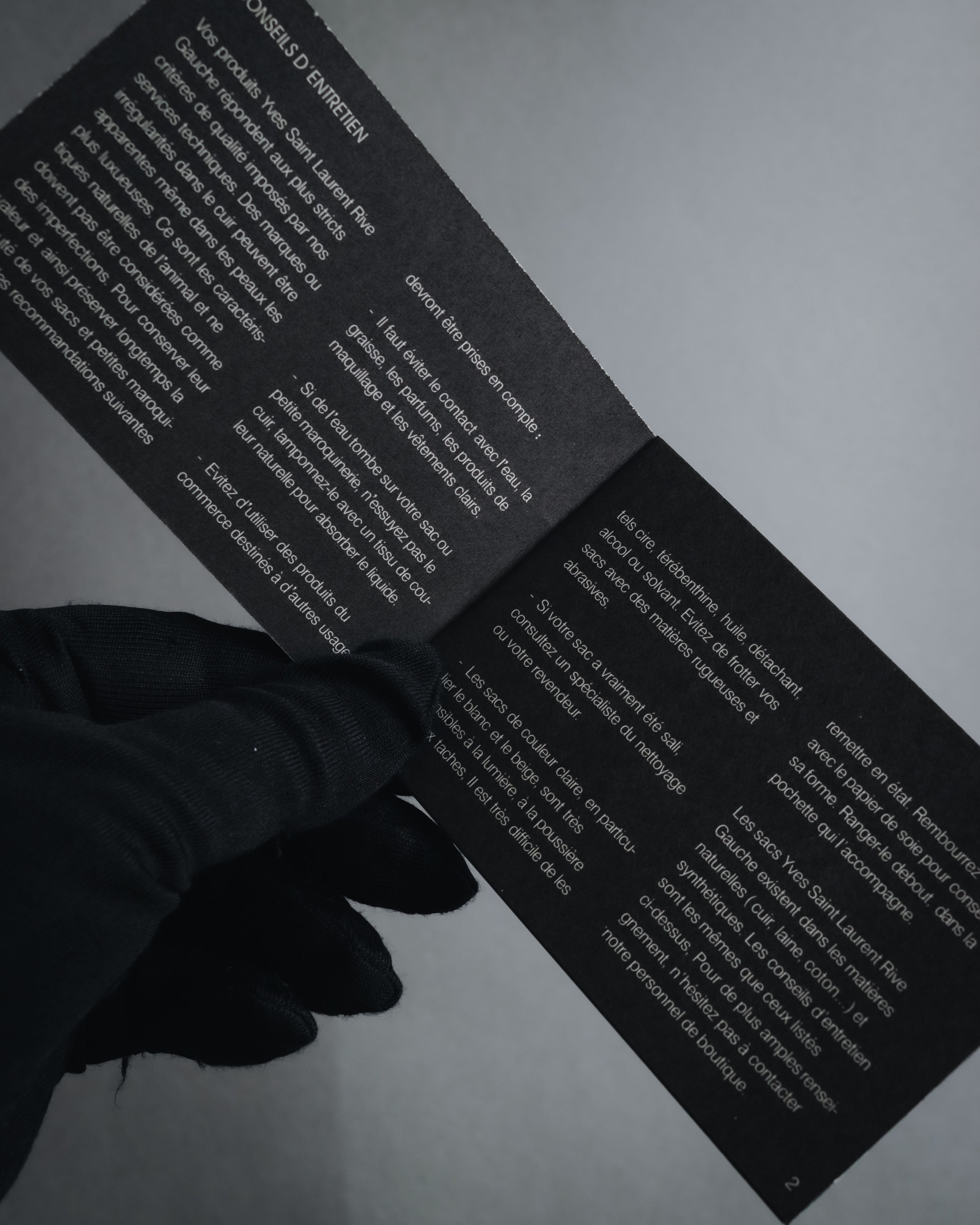 "YVES SAINT LAURENT" Stud-embellished monogram bi-fold wallet