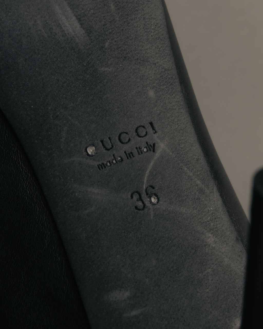 “GUCCI” 90’s-00’s Horsebit open toe pumps