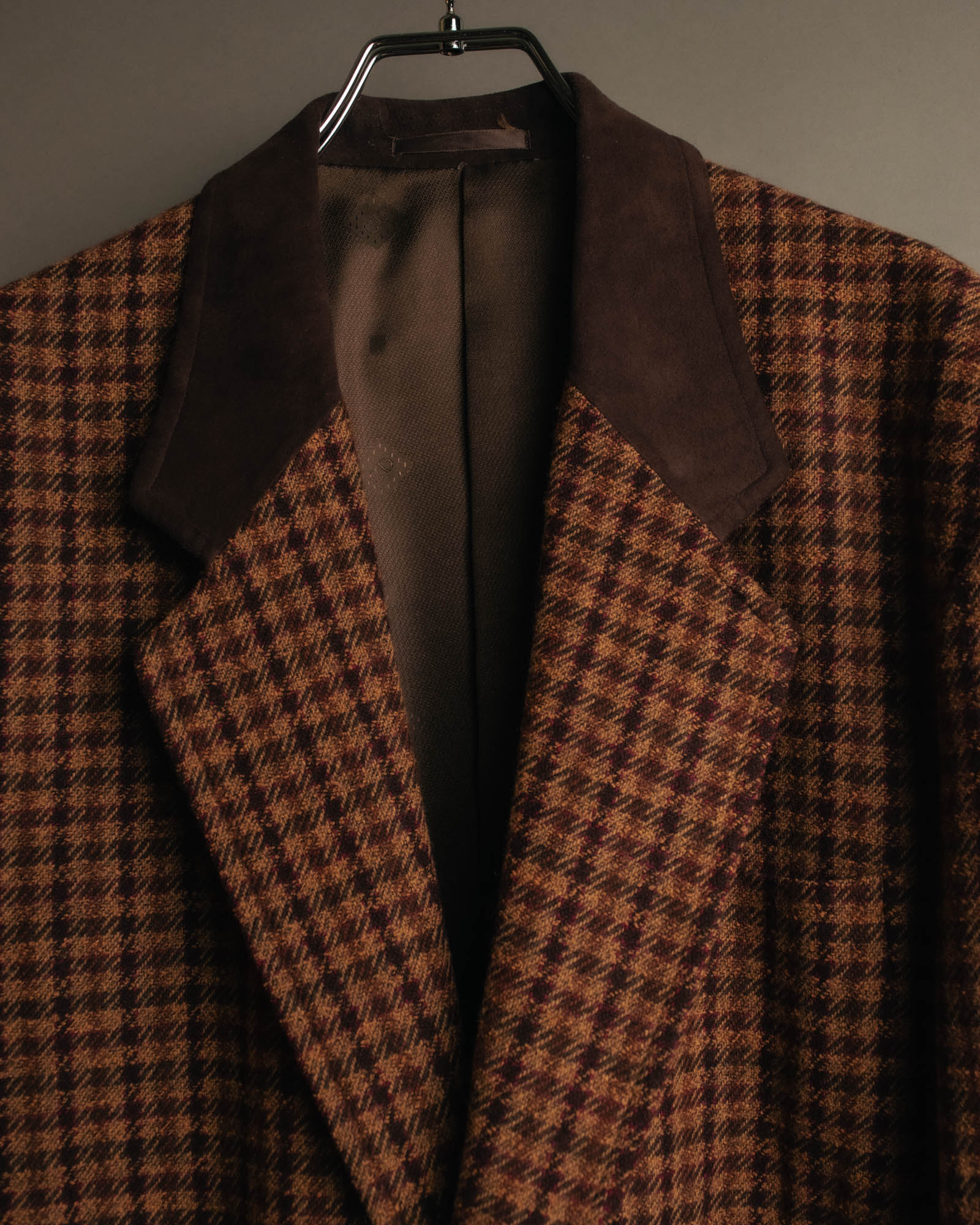 “Christian Dior Monsieur” 80’s-90’s houndstooth wool tailored jacket