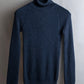 "GUCCI" Ribbed turtleneck fleece wool knit