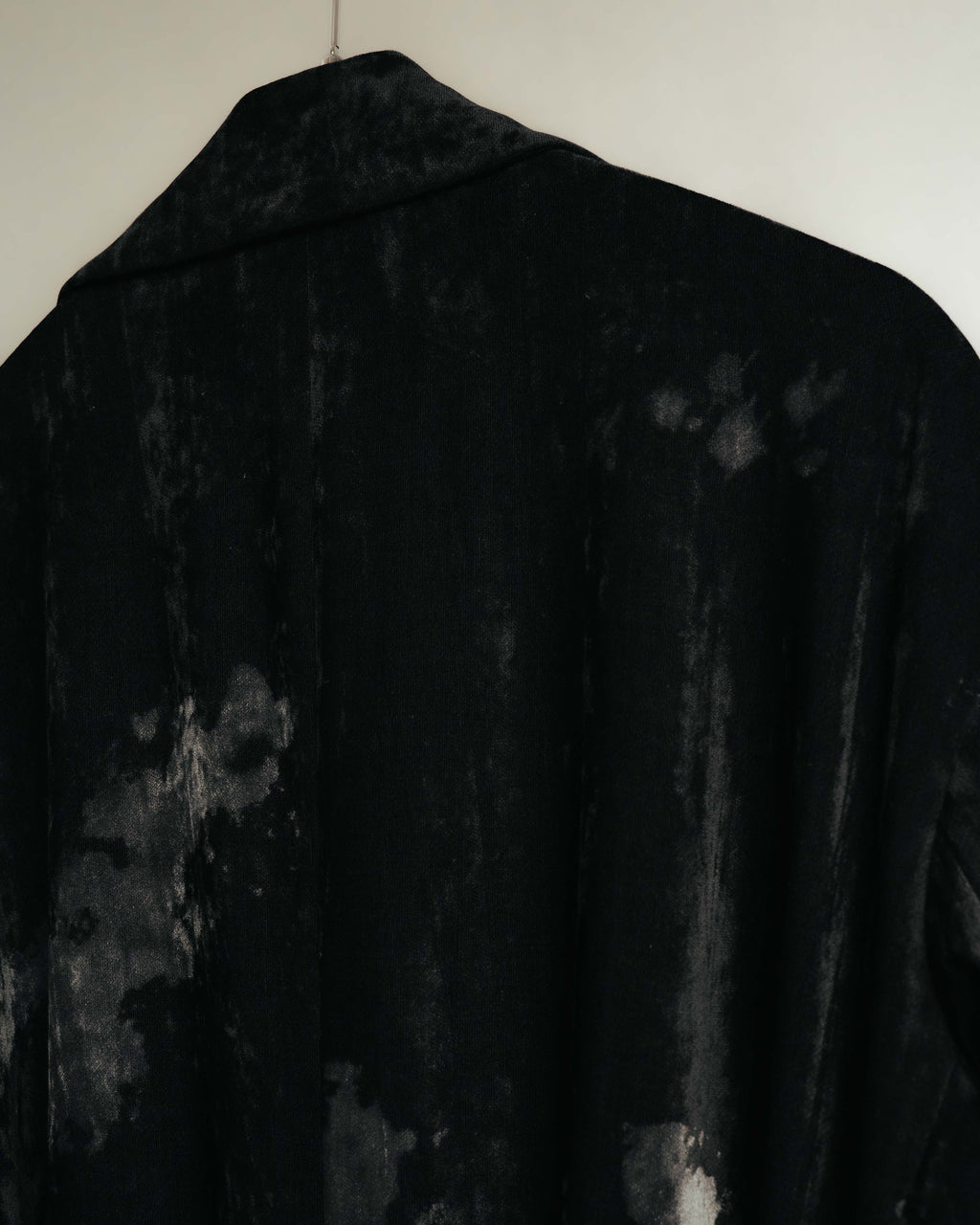-SPECIAL- "Y’s" 2025's Discharge printed velvet long coat