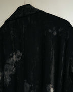 -SPECIAL- "Y’s" 2025's Discharge printed velvet long coat