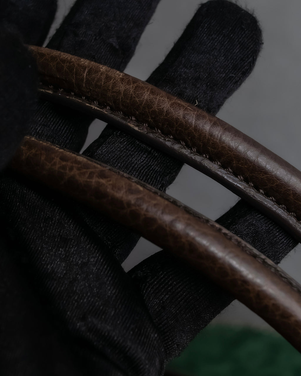 "Sergio Rossi" Flexible leather one-handle bag