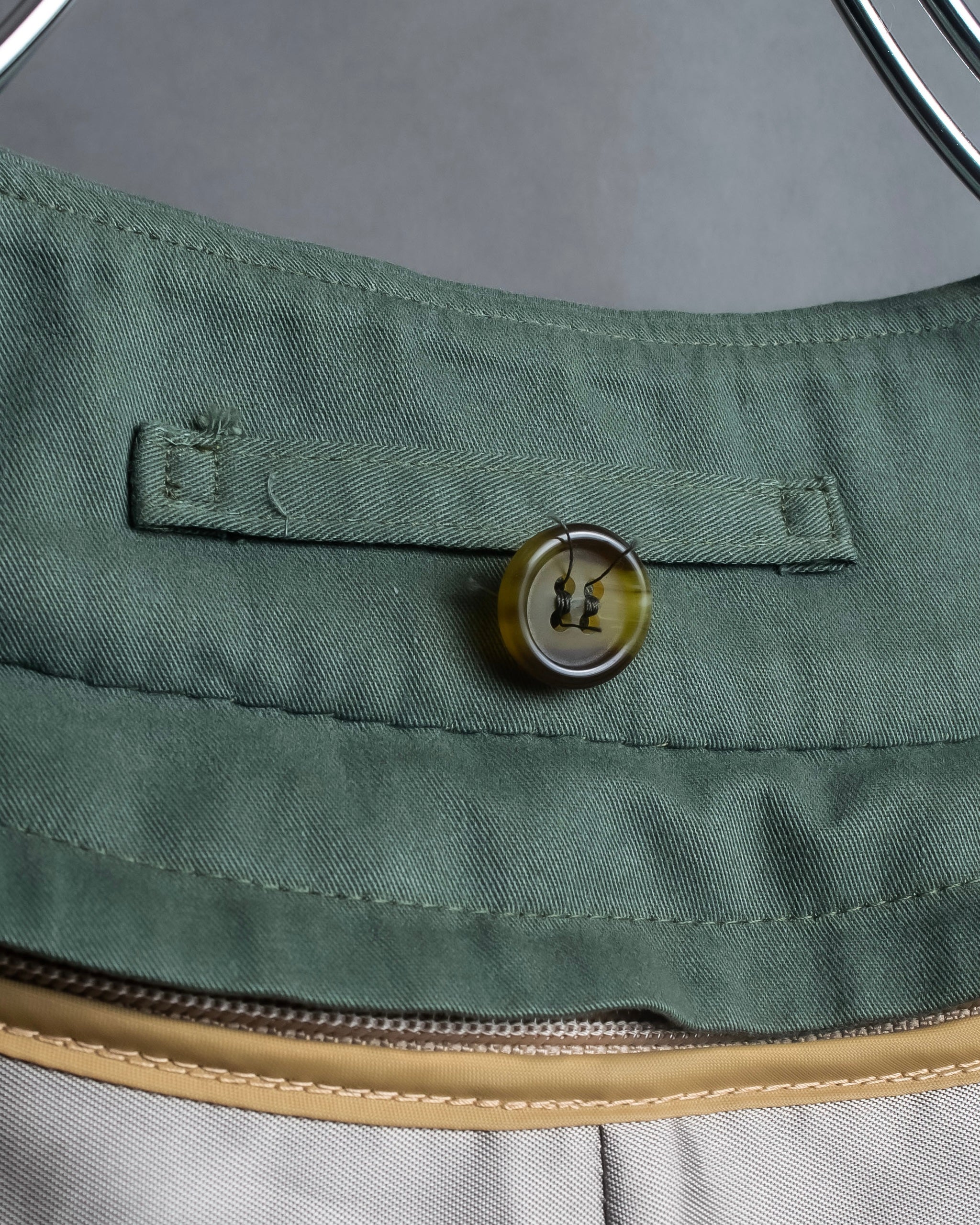 "BURBERRYS" Military detail oversized belted trench coat