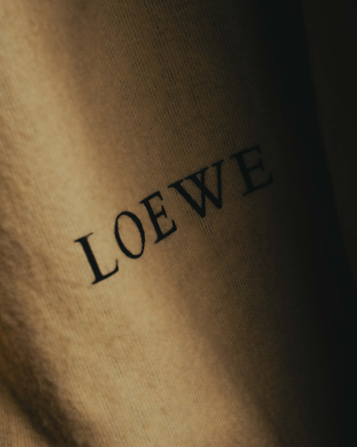 "LOEWE" Vintage contrast leather knee-high suede boots