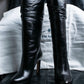 "PRADA" Shirred mode stylelong boots