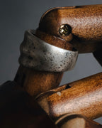 "Jean Paul GAULTIER" 90’s-00’s Sculpted wave band ring