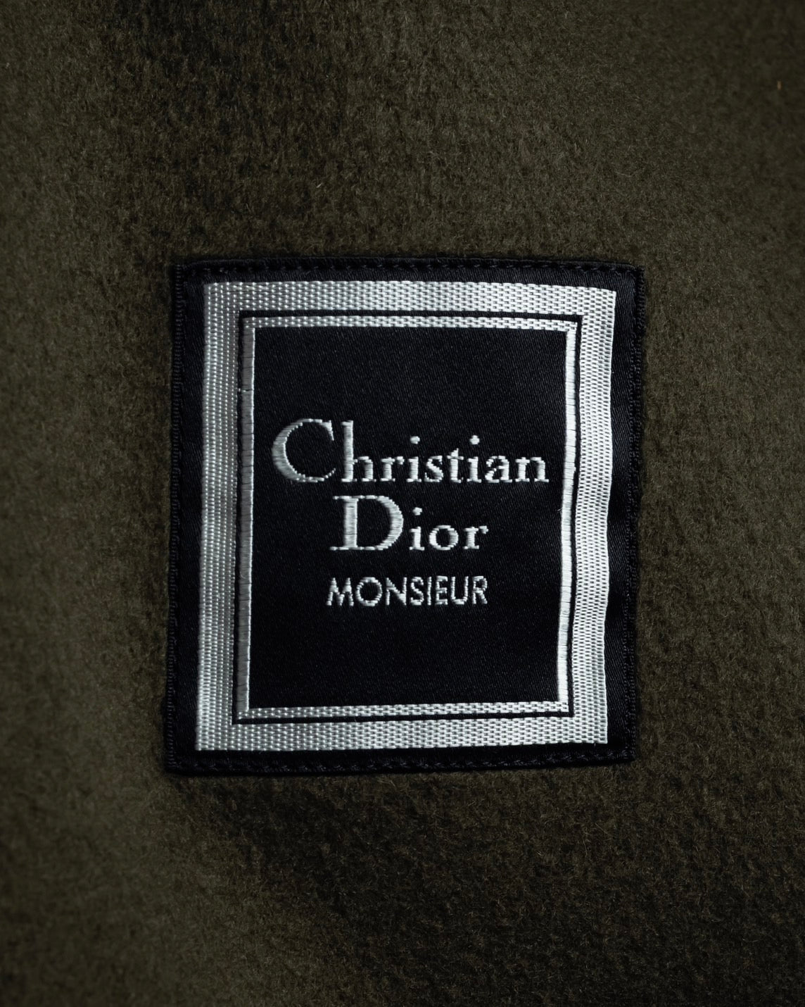 "Christian Dior" Single-breasted 100% cashmere chester coat