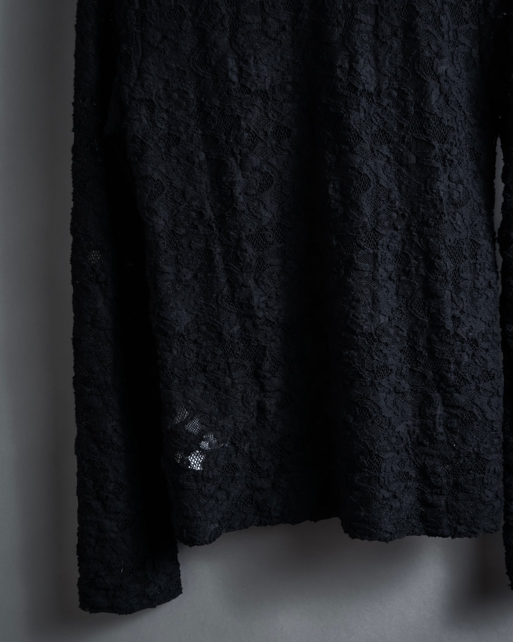 "COMME des GARCONS" 20SS Floral motif lace pullover
