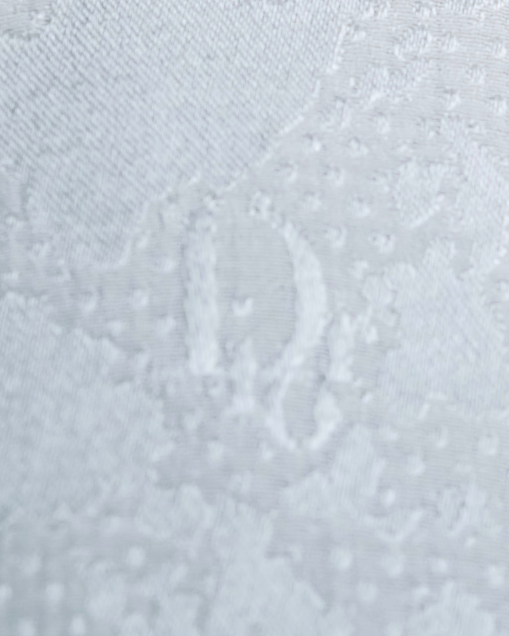 "Christian Dior" Shiny off-white shirt