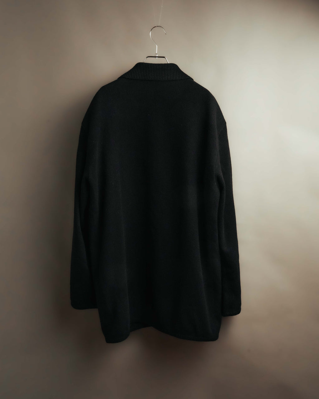 “Christian Dior MONSIEUR” 80’s-90’s Ribbed collar oversized wool field jacket