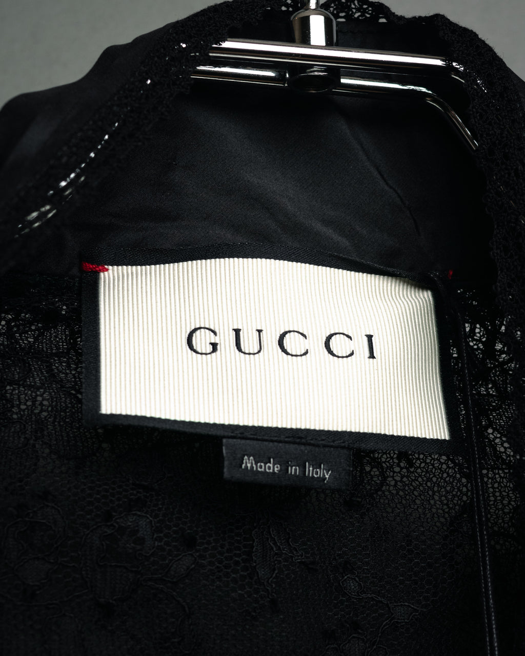 -SPECIAL- “GUCCI“ 2017-18 Fall winter lace bow blouse