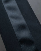 "sacai" Satin line design tapered slacks